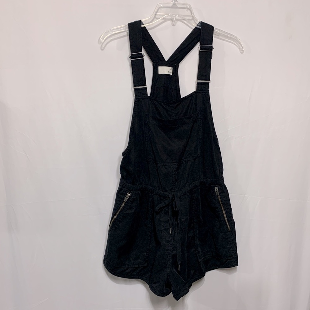 WILFRED Free Beatriz Romper Shortalls Overalls Zip Side Pockets Womens XS